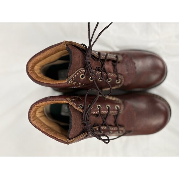 Ariat Canyon Lace Up Leather Work Boots Men’s 7 B Brown Lace UP Round Toe - Picture 5 of 16
